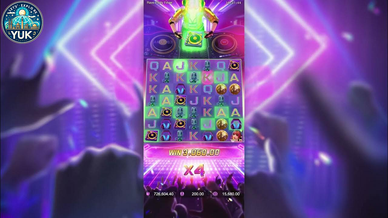 Rave Party Fever: Slot Online Terbaru dari PG SOFT
