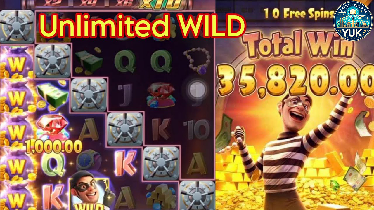 Wild Heist Cashout: Slot PG Soft dengan Tema Pencurian yang Menegangkan dan Menguntungkan
