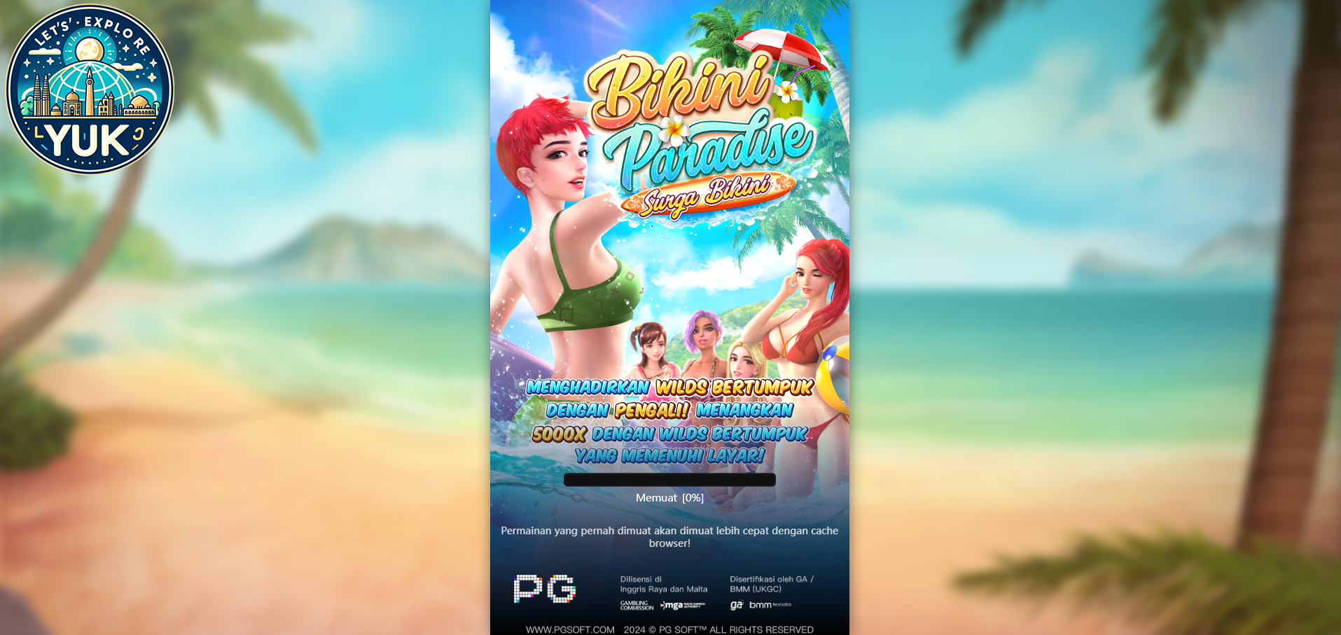 Bikini Paradise: Game Slot Online dengan Fitur Menggoda dari PG SOFT