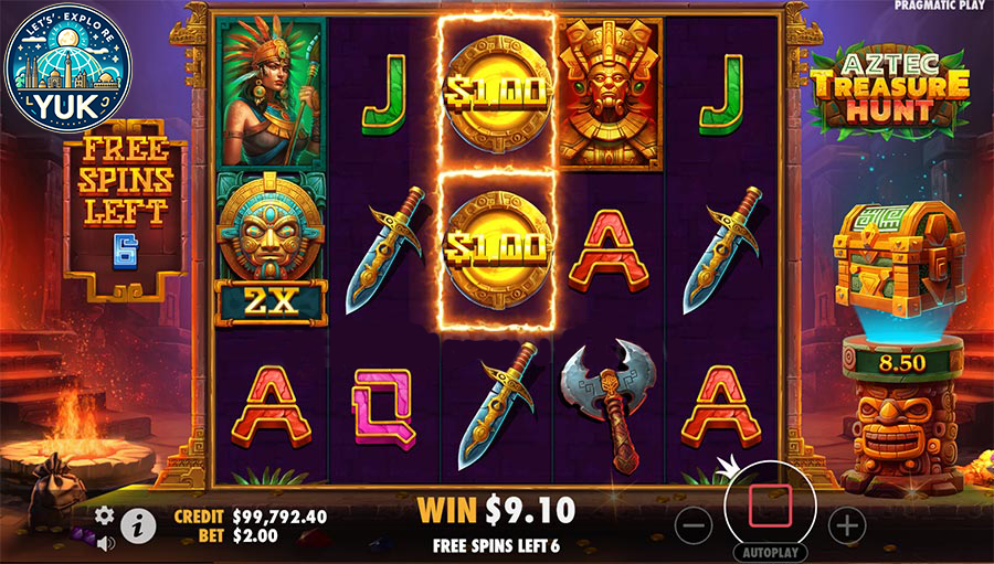 Aztec Treasure Hunt: Slot Online Penuh Petualangan dari Pragmatic Play