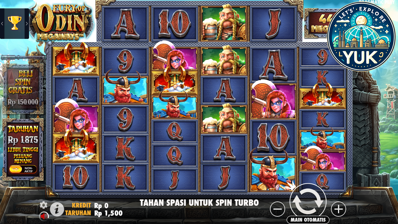Fury Of Odin Megaways: Putaran Megaways dengan Hadiah Megah