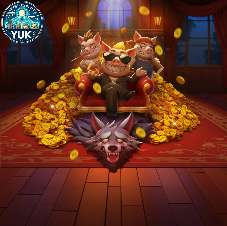 Three Crazy Piggies: Slot Penuh Kejutan dari PG Soft