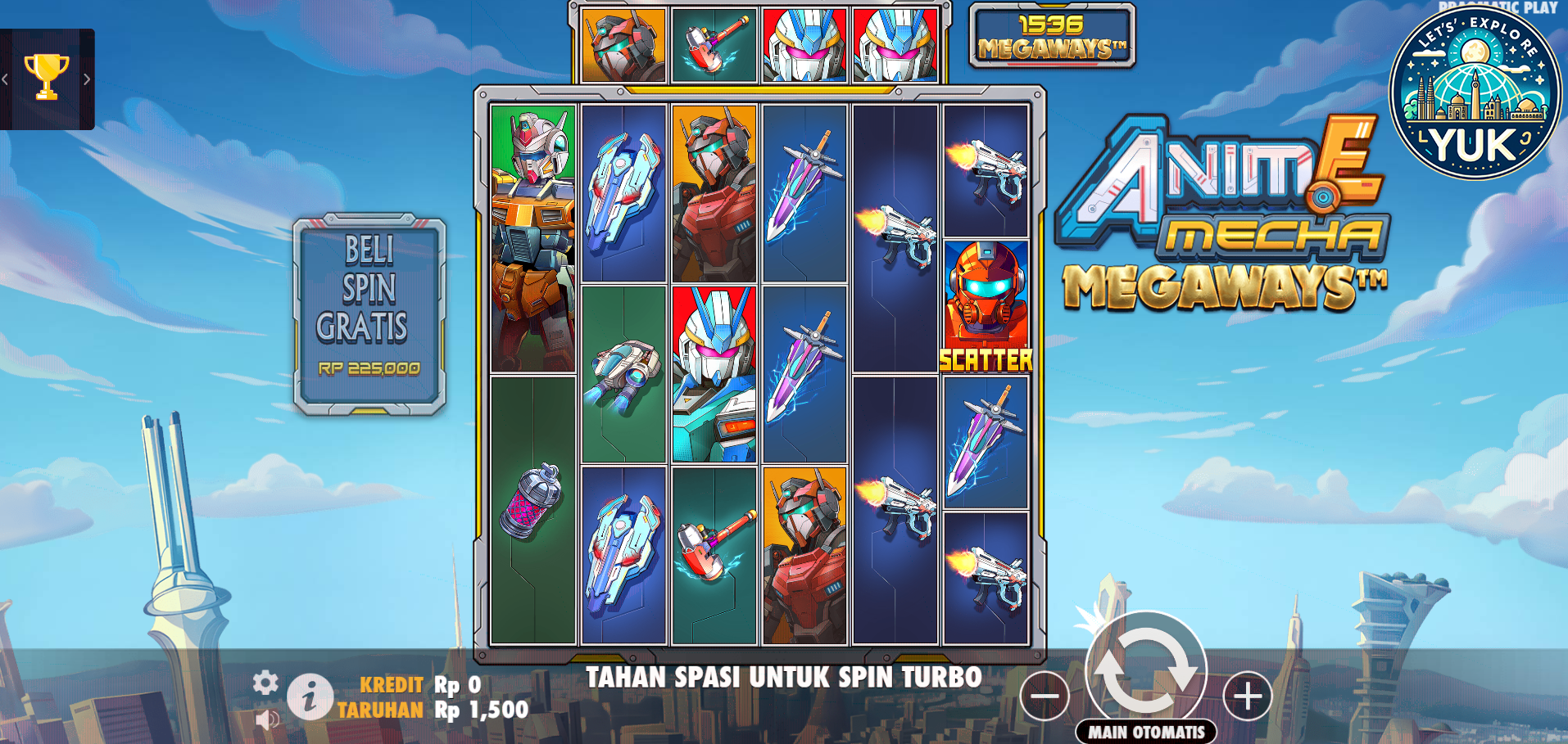 Anime Mecha Megaways: Menangkan Jackpot Besar di Slot Pragmatic Play