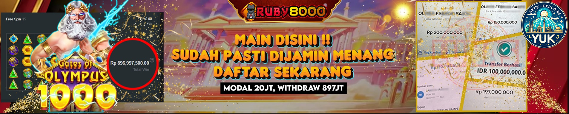 Ruby8000: Situs Slot Gacor Terpercaya dengan Peluang Menang Tinggi!