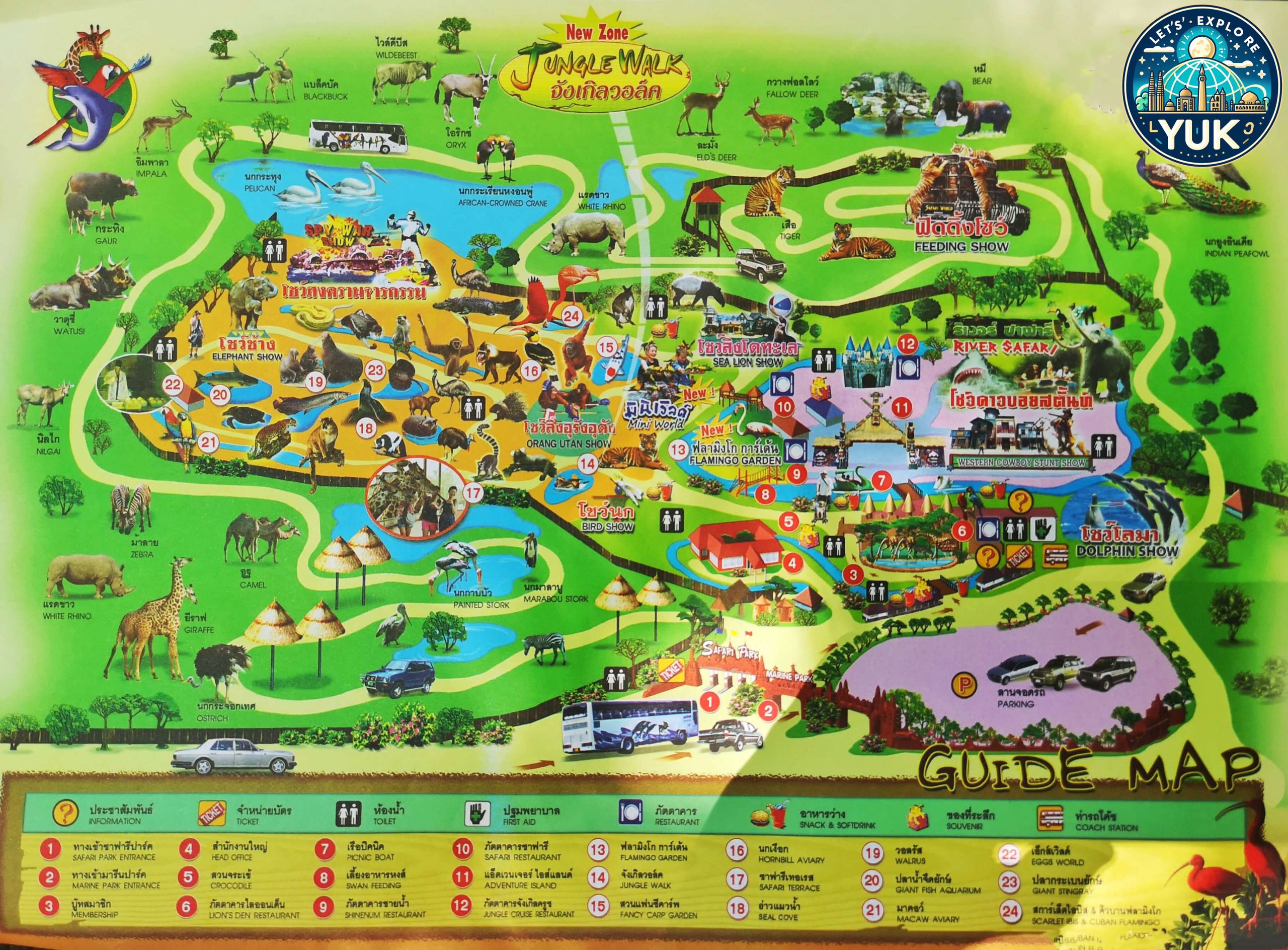 Safari World Bangkok: Destinasi Wajib untuk Pecinta Satwa dan Wisata Keluarga
