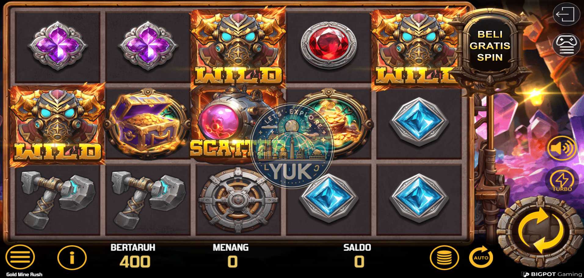 Gold Mine Rush: Temukan Harta Karun Tersembunyi di Tambang Emas!