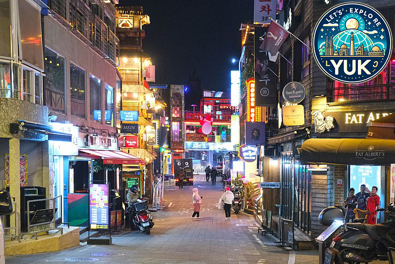 Itaewon: Tempat Terbaik untuk Menikmati Kuliner dan Hiburan di Seoul