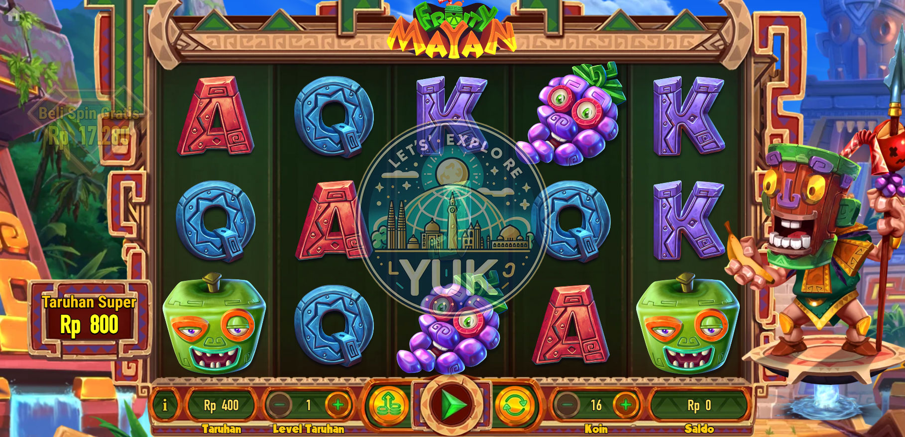 Fruity Mayan: Kekayaan Suku Maya dalam Slot Buah Seru