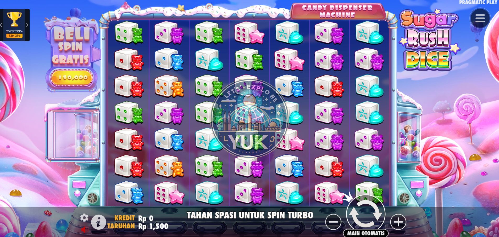 Sugar Rush Dice: Permainan Seru dengan Dadu Penuh Kejutan!