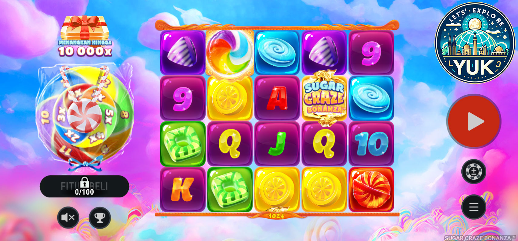 Sugar Craze Bonanza: Ledakan Manis dengan Kemenangan Besar!