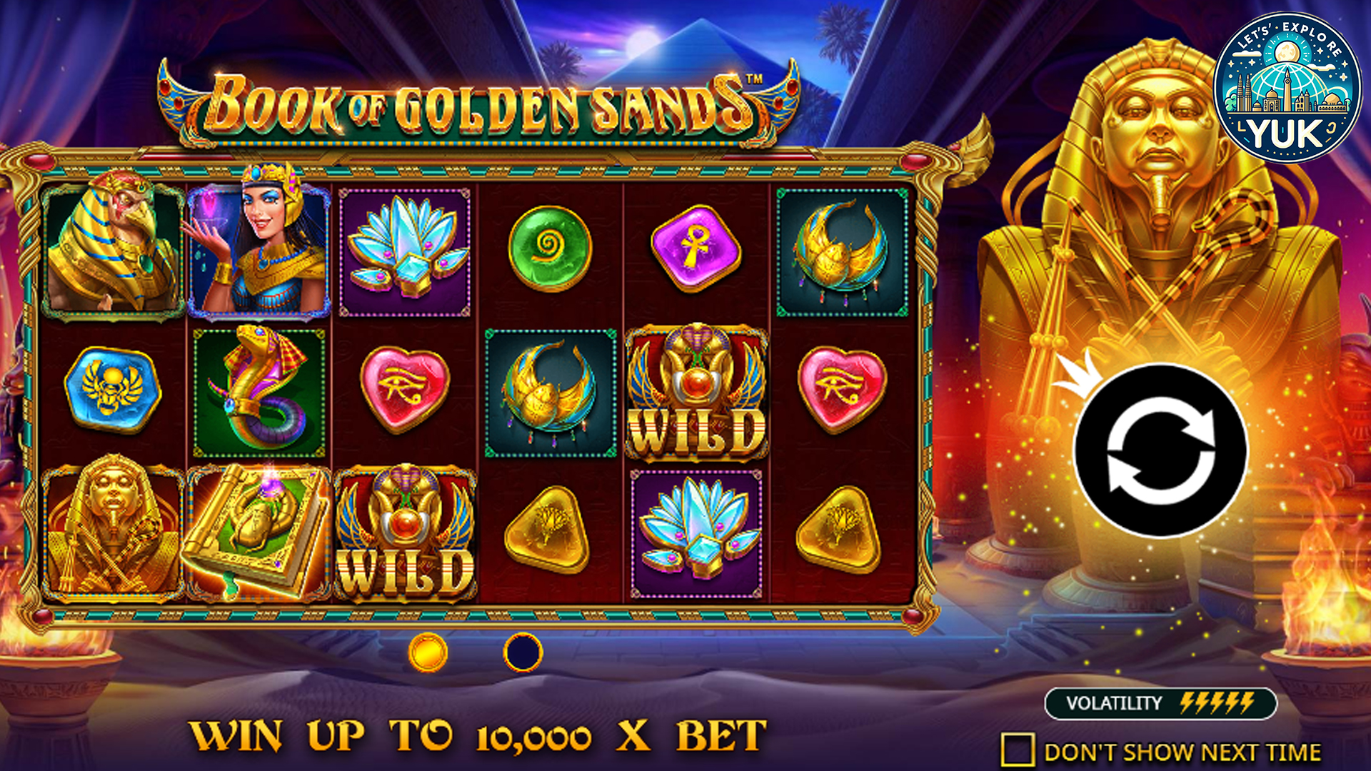 Petualangan Emas: Review Slot Book of Golden Sands