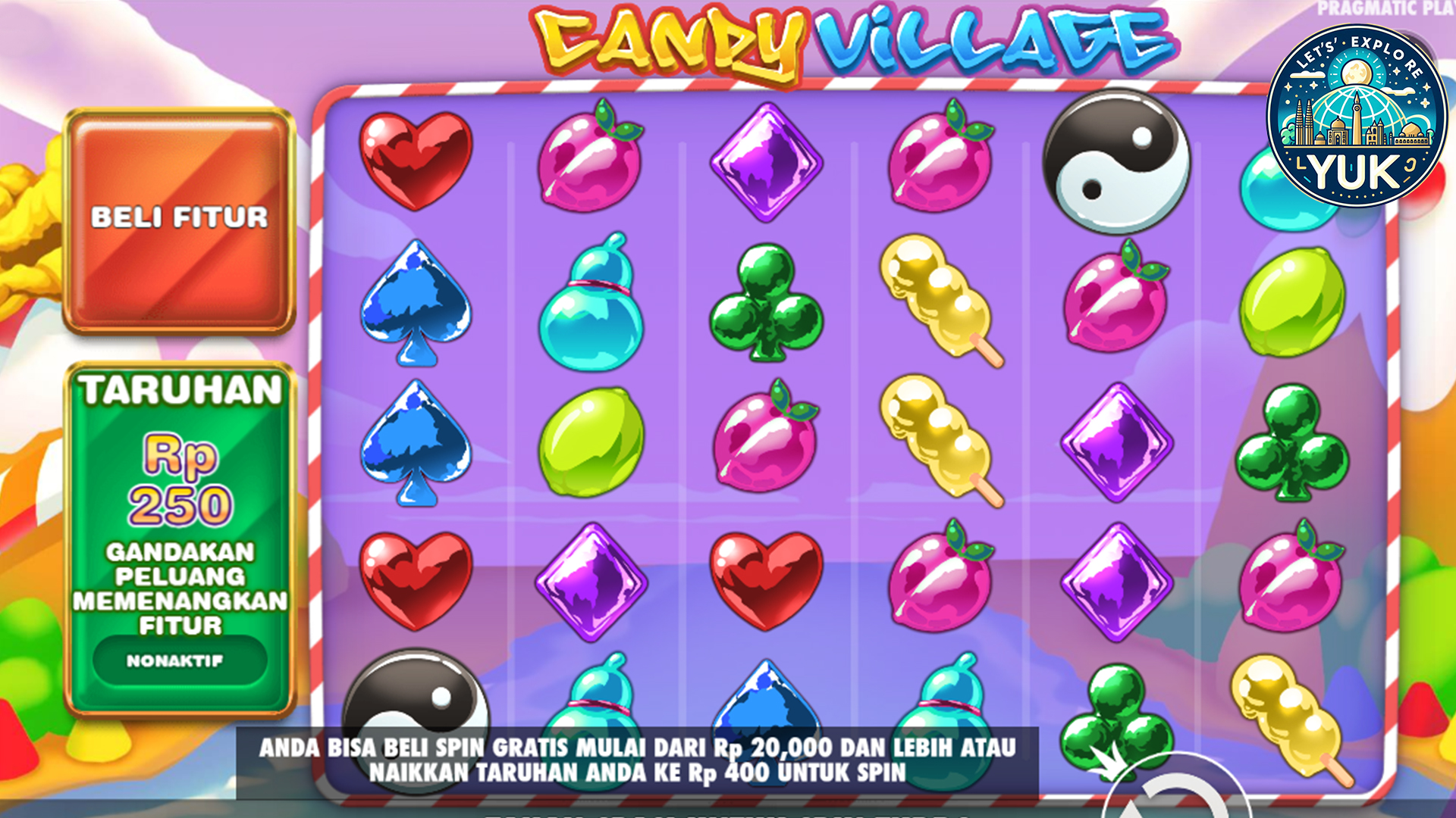 Penuhi Kantongmu dengan Permen Emas di Slot Candy Village