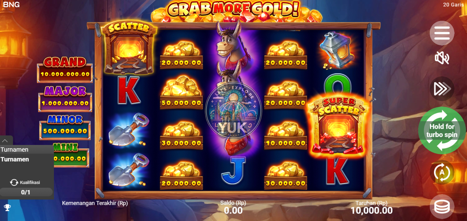 Grab More Gold! Menangkan Keberuntungan Anda di Dunia Emas