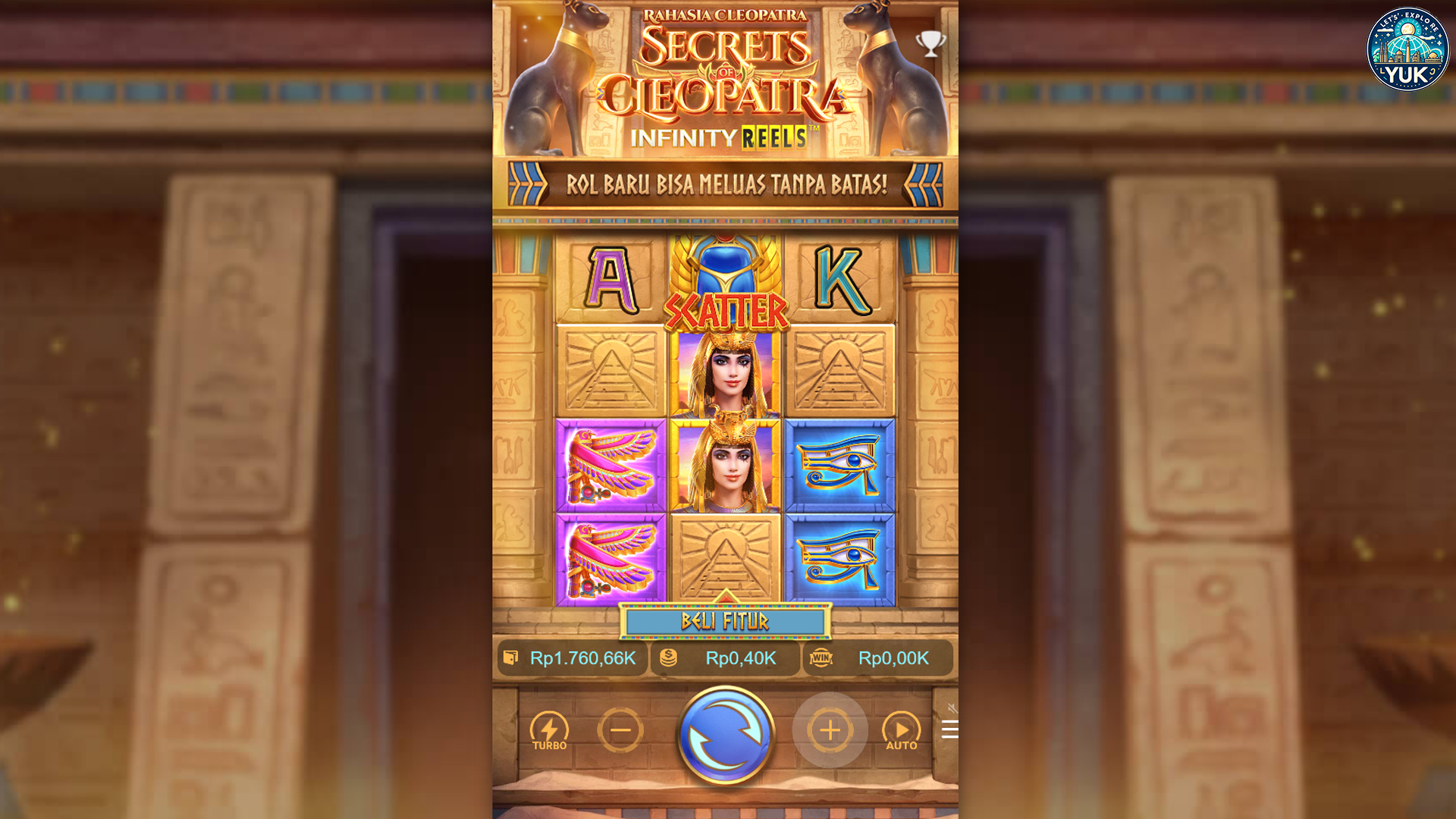 Slot Secrets of Cleopatra: Rahasia Mesir Kuno yang Menggiurkan
