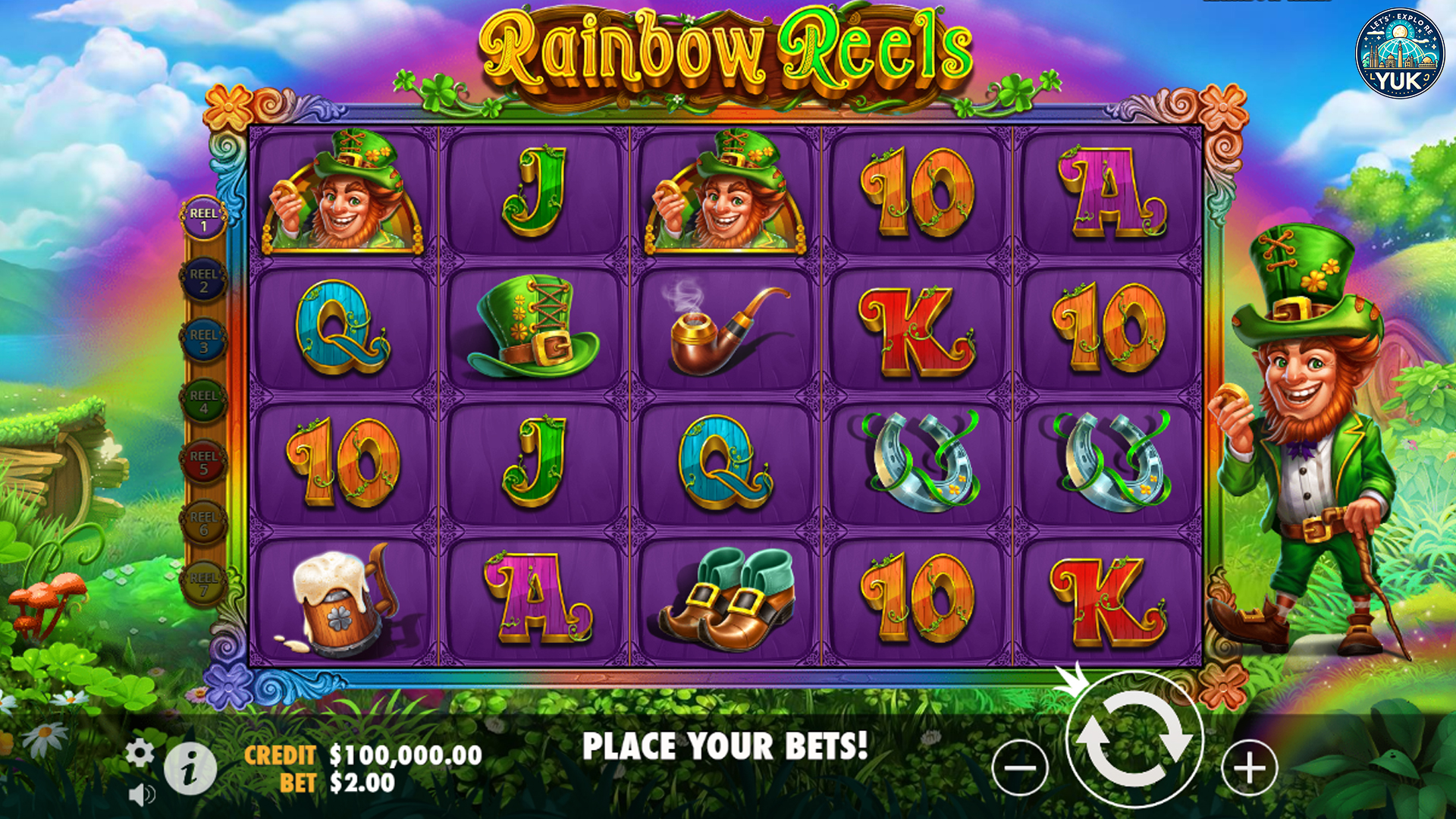 Menguak Pot of Gold: Menang Besar dengan Slot Rainbow Reels