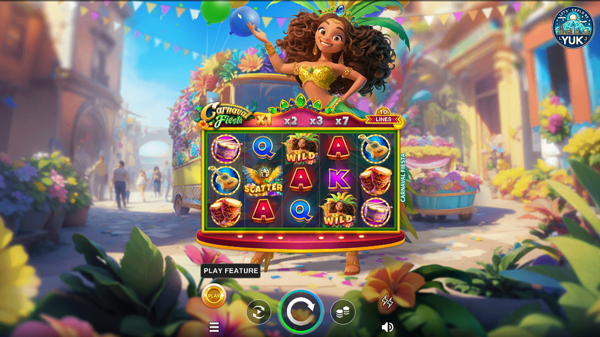 Tiket Menuju Jackpot: Petualangan Seru di Slot Carnaval Fiesta