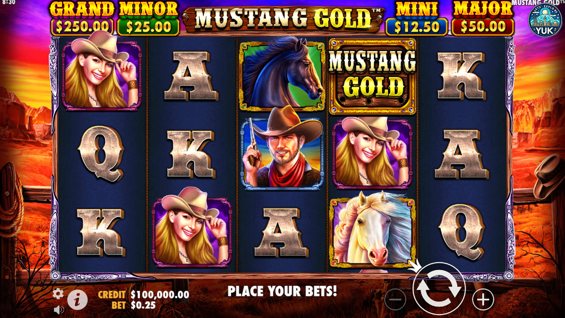 Mustang Gold: Ketika Keberuntungan Berlari Secepat Kuda Liar