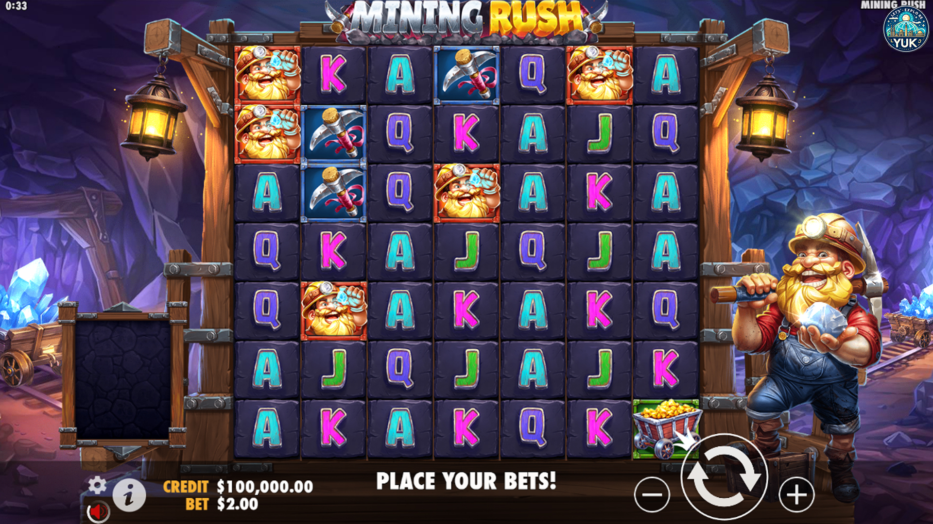 Mining Rush: Slot Online Bertema Unik dengan Hadiah Besar