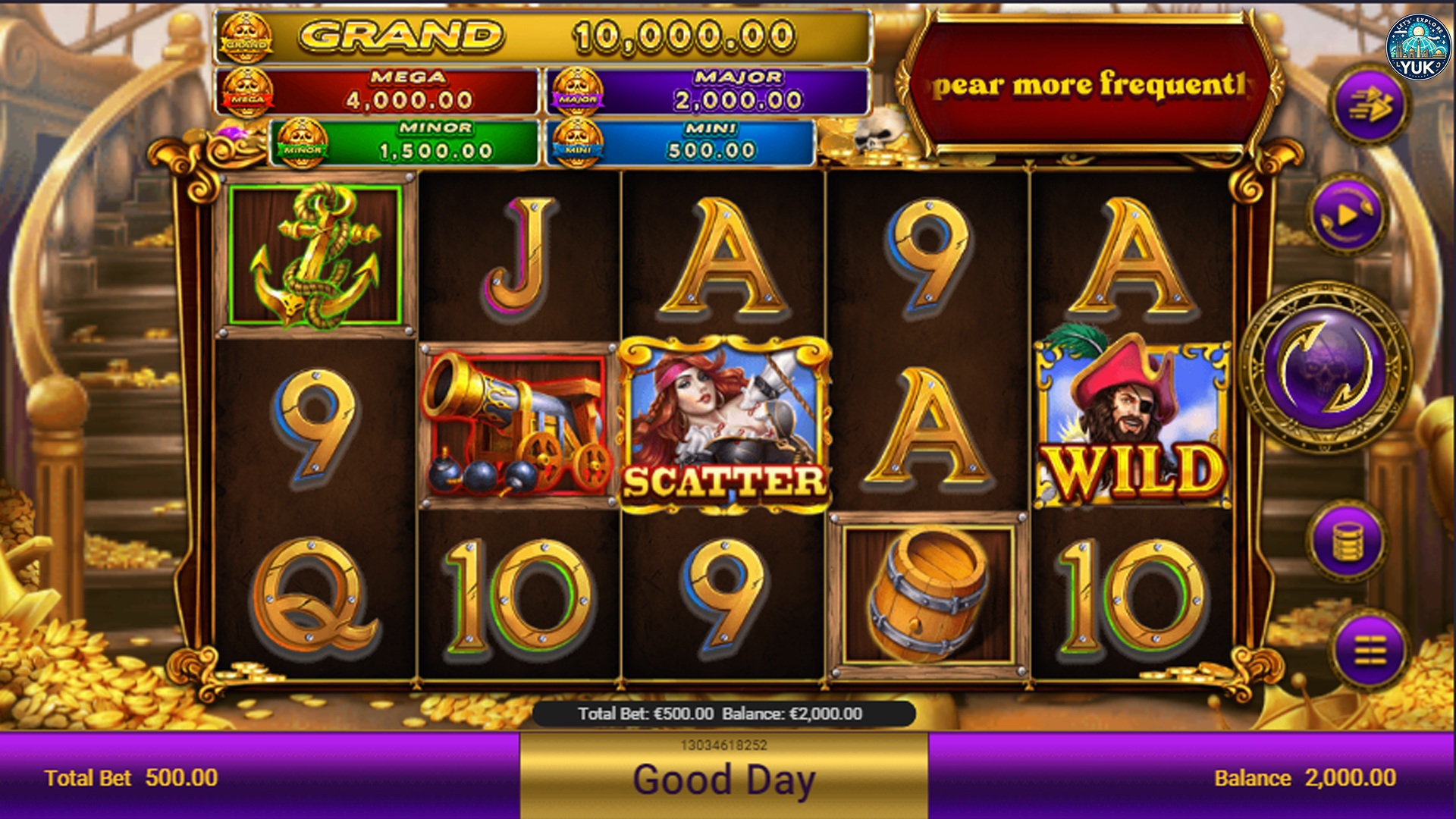 Slot Captain Gold's Fortune: Uji Keberuntungan di Lautan Emas