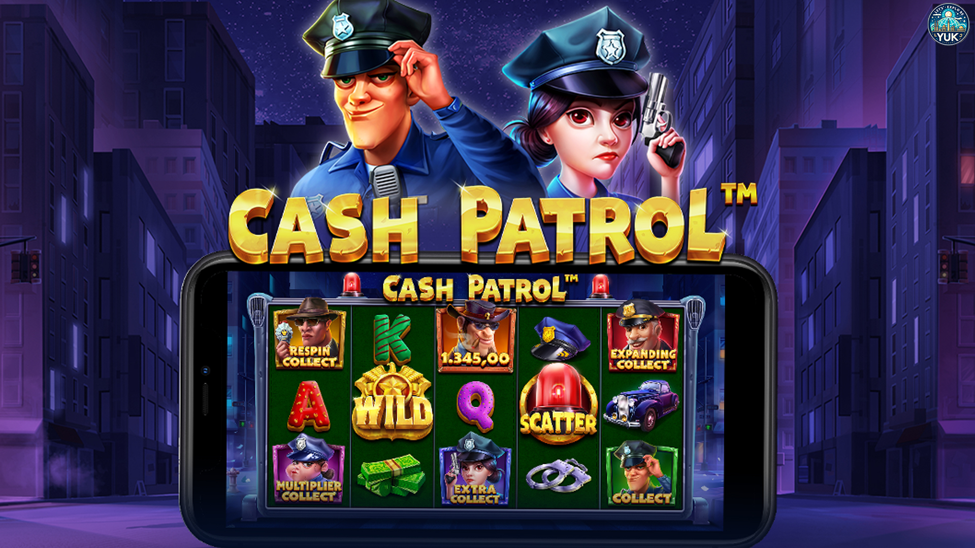 Cash Patrol: Simbol Liar & Scatter, Raih Jackpot Menggiurkan