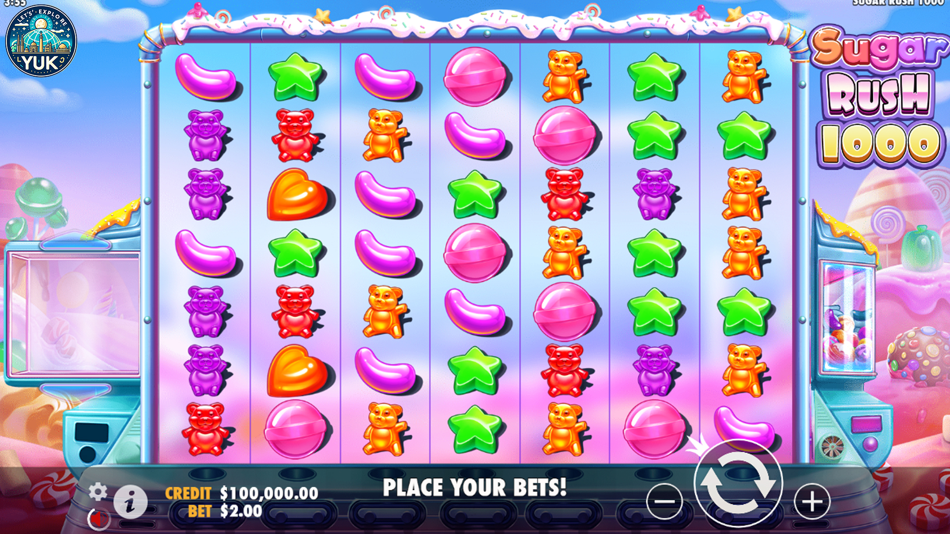 Slot Sugar Rush 1000: Ketika Manis Berubah Jadi Hujan Jackpot