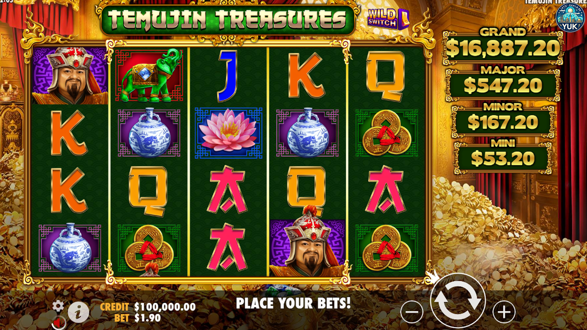 Slot Temujin Treasures: Gali Kekayaan Tersembunyi dari Mongol