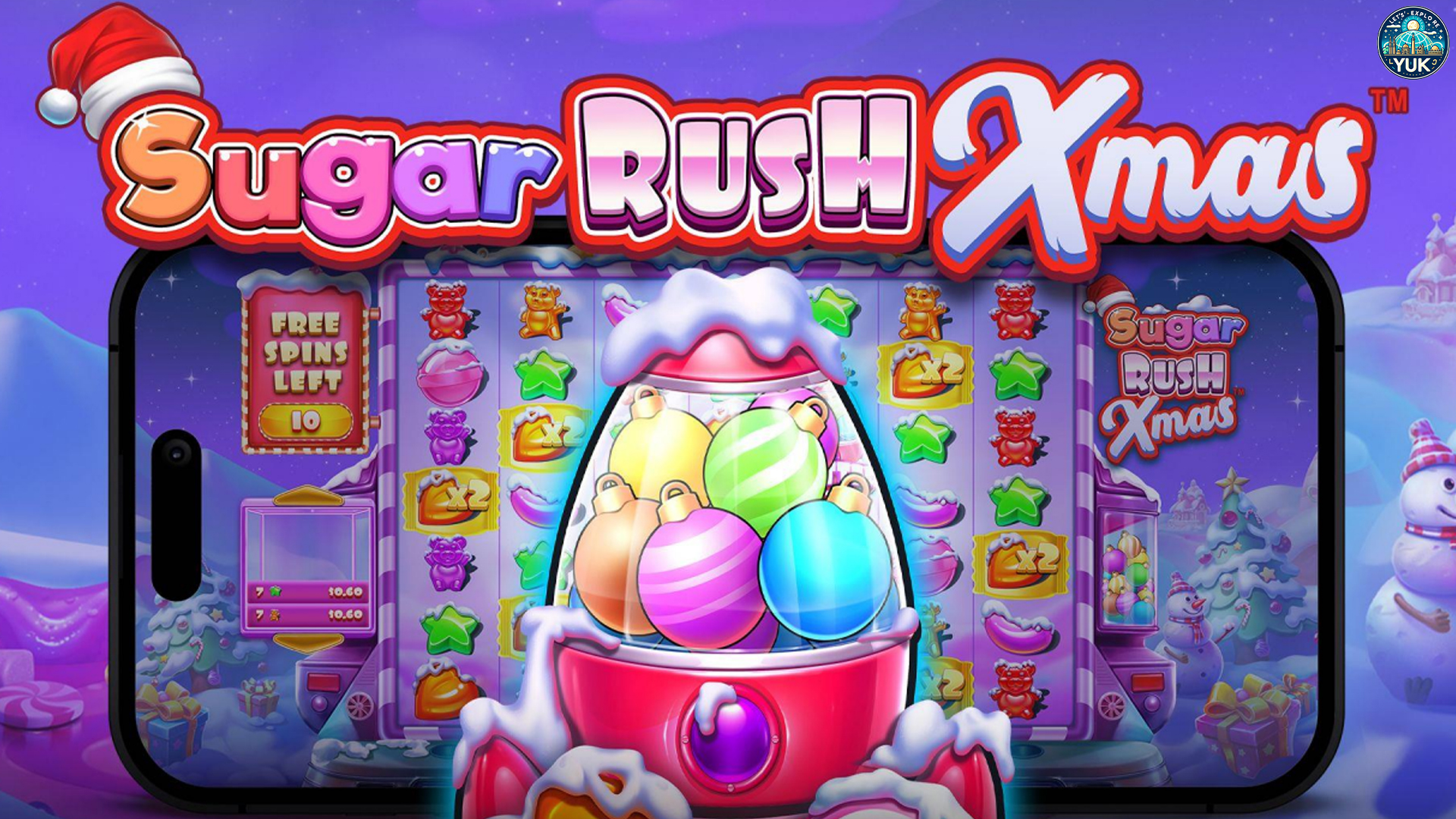 'Gigit' Manisnya Bonus Natal di Slot Sugar Rush Xmas Sekarang