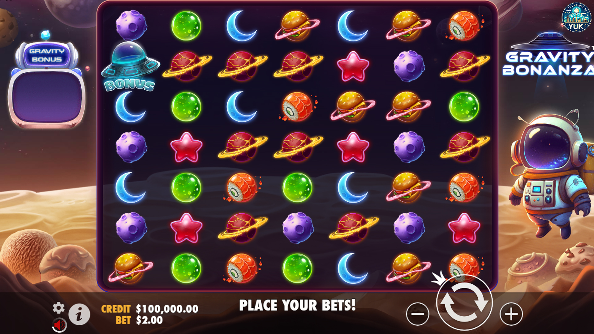 Nikmati Kehebohan dan Kemenangan di Slot Gravity Bonanza