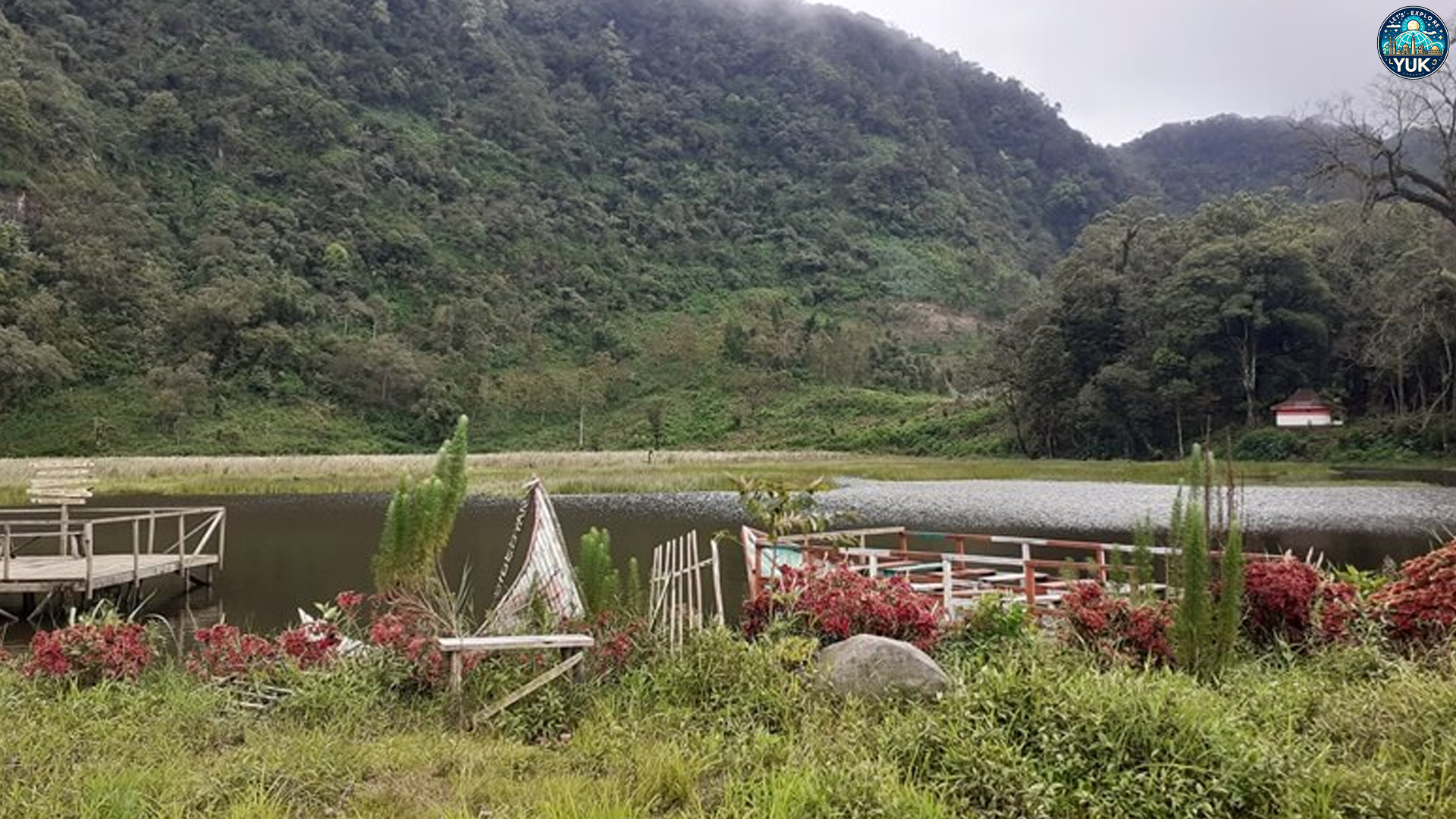 Menyusuri Pesona Alam Telaga Sigebyar Mangunan di Yogyakarta