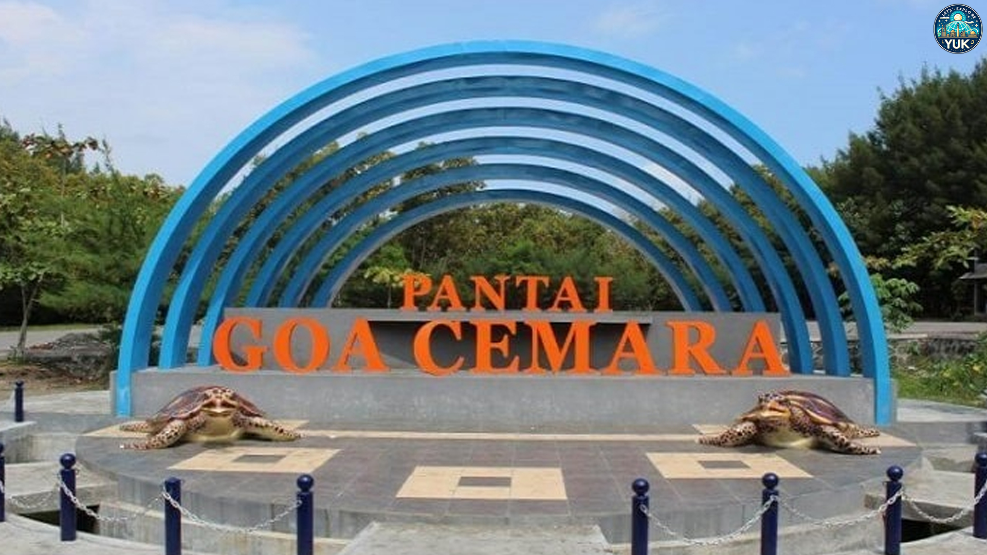 Pantai Goa Cemara: Harmoni Hutan Cemara dan Laut Selatan