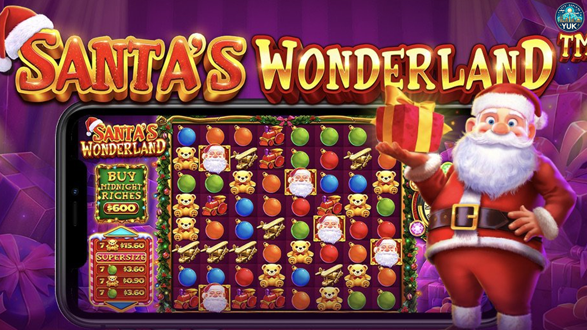 Maxwin Natal di Santa's Wonderland Lewat Situs Slot Terpercaya
