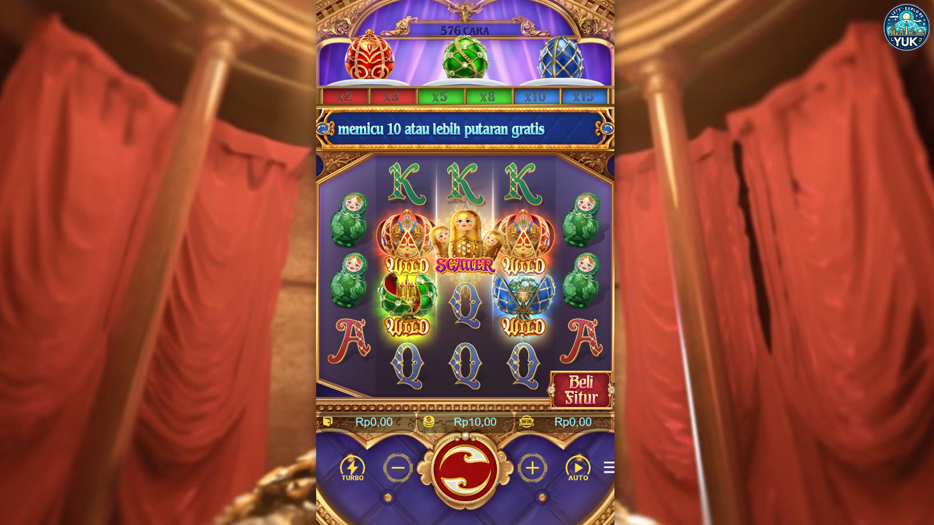 Wahana Permainan Kekinian? Slot Tsar Treasures Jawabannya!