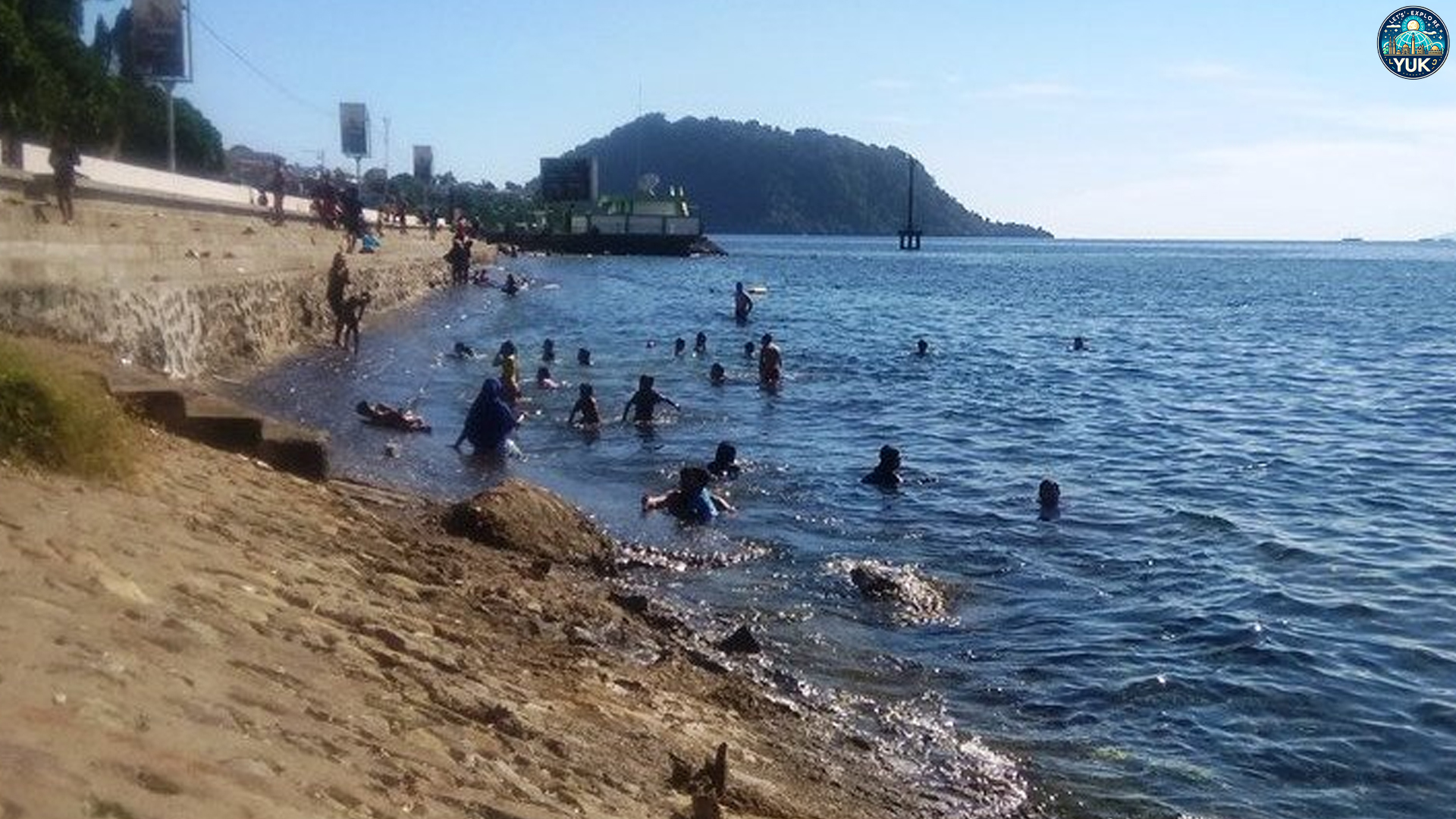 Wisata Pantai Dok 2 Jayapura yang Wajib Dikunjungi Saat Sore