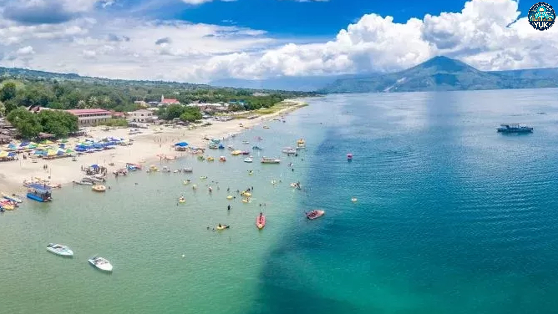 Pesona Pasir Putih Parbaba, Pantai Eksotis di Pinggir Danau Toba