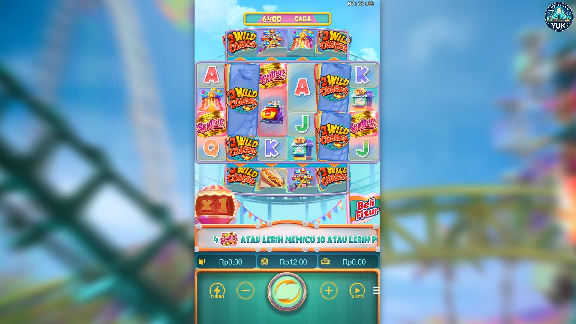 Slot Gacor Favorit Para Jagoan, Wild Coaster Jadi Magnet Cuan