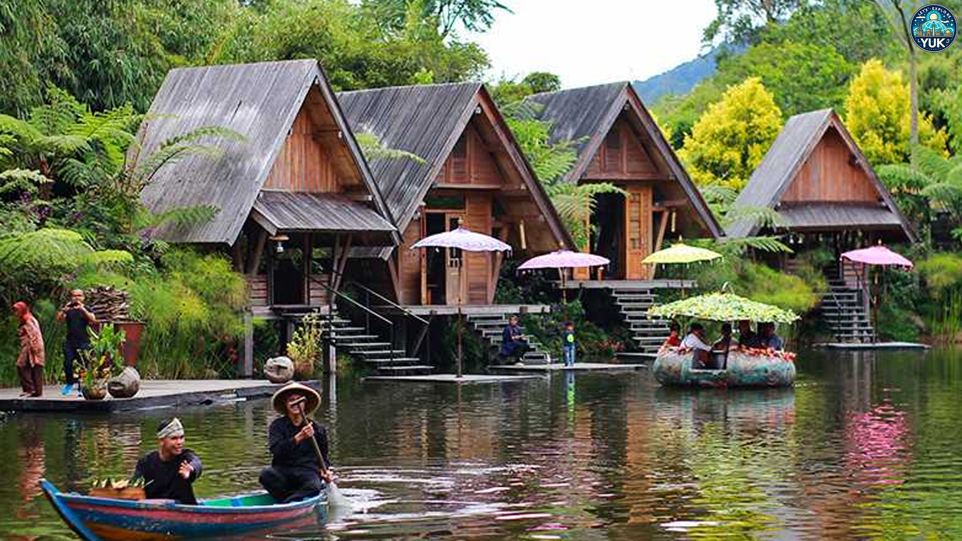 Menikmati Keindahan Alam Eksotis di Dusun Bambu Lembang