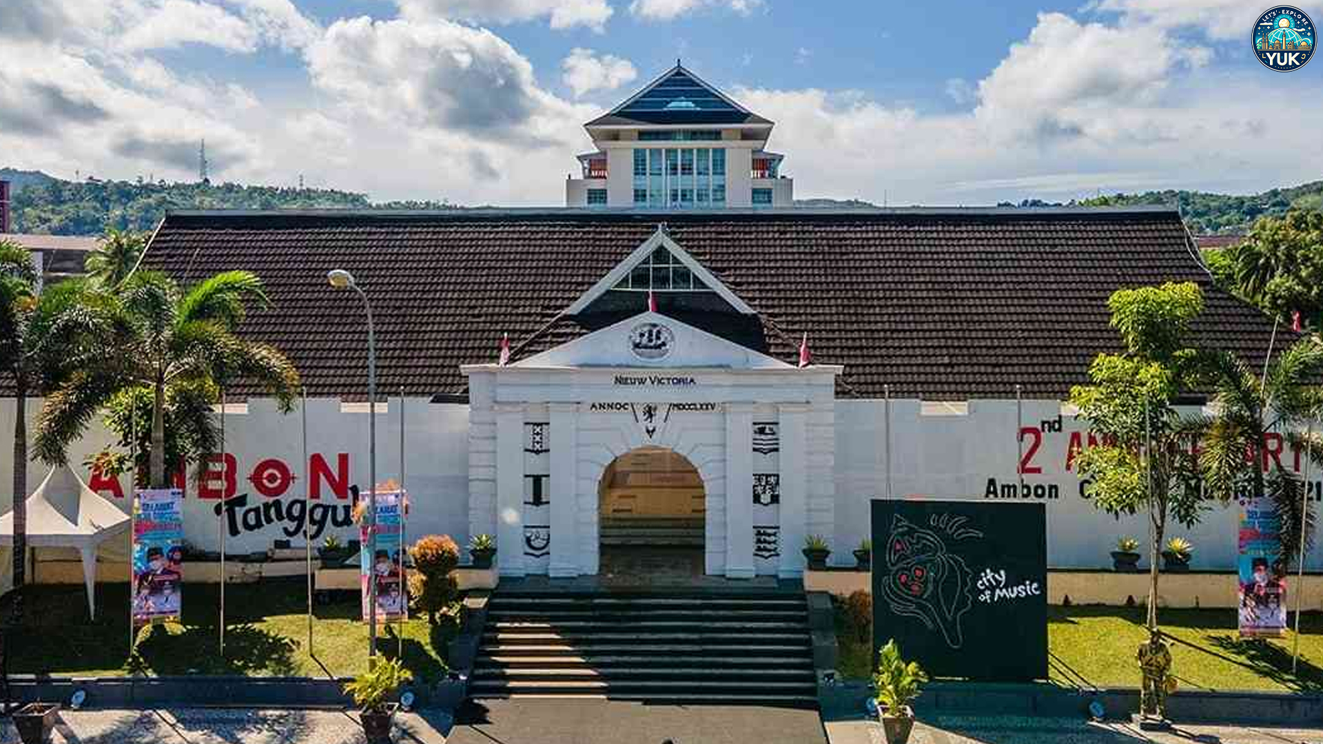 Wisata Panorama di Benteng Nieuw Victoria yang Memikat