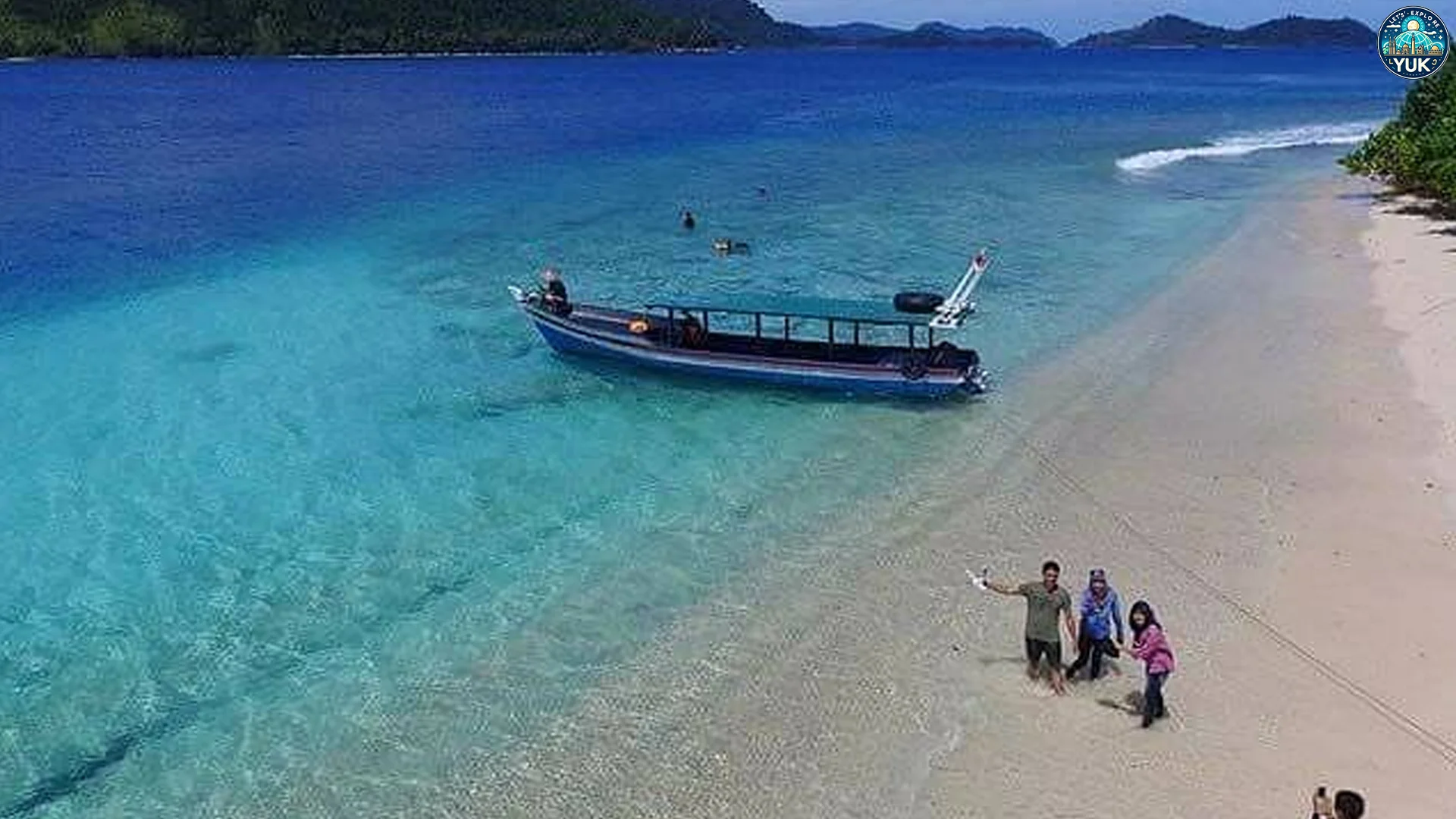 Pulau Sirandah Pasir Putih Punya 5 Gradasi Biru Laut Auto Healing