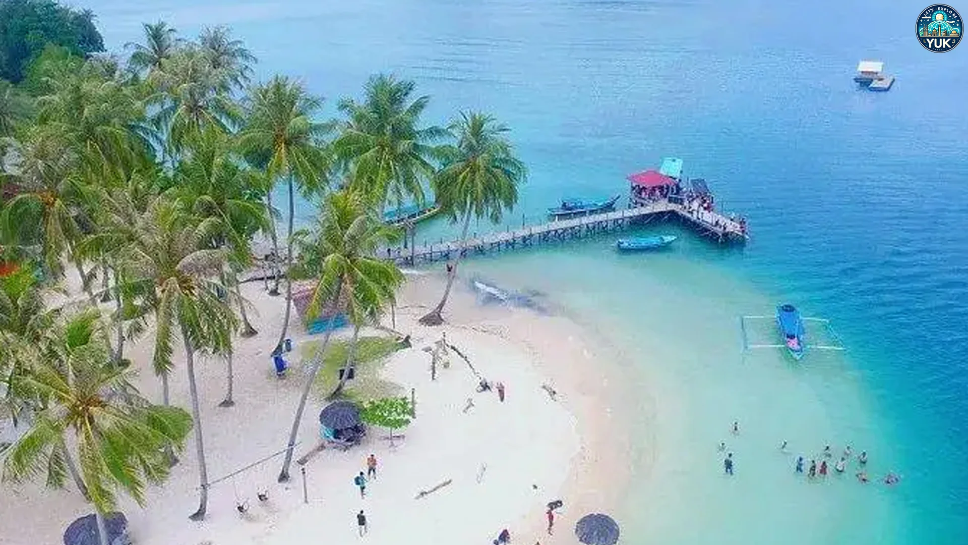 Pulau Sirandah Pasir Putih Punya 5 Gradasi Biru Laut Auto Healing