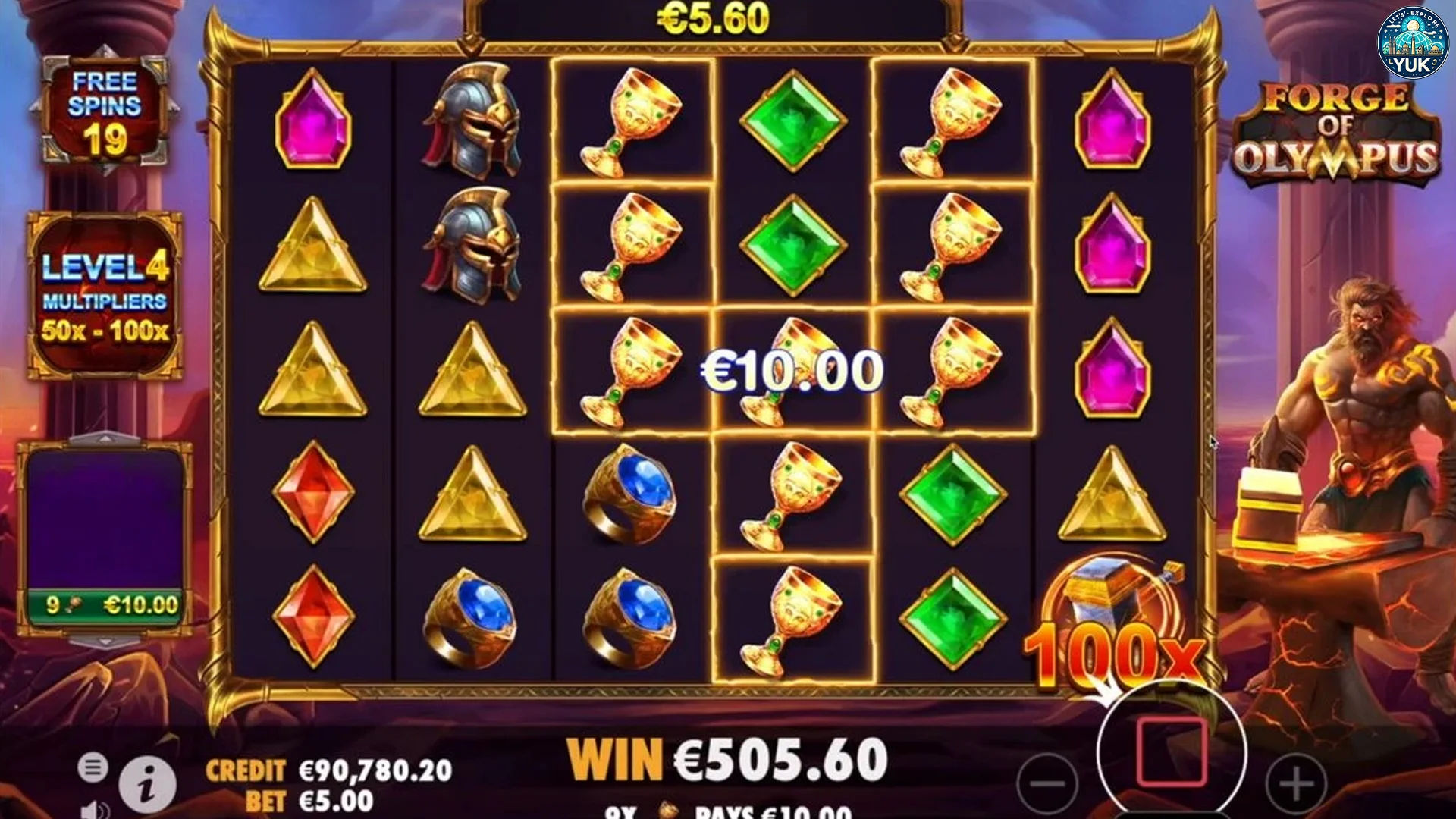 Savage Banget! Climax di Forge Of Olympus yang Bikin Greget