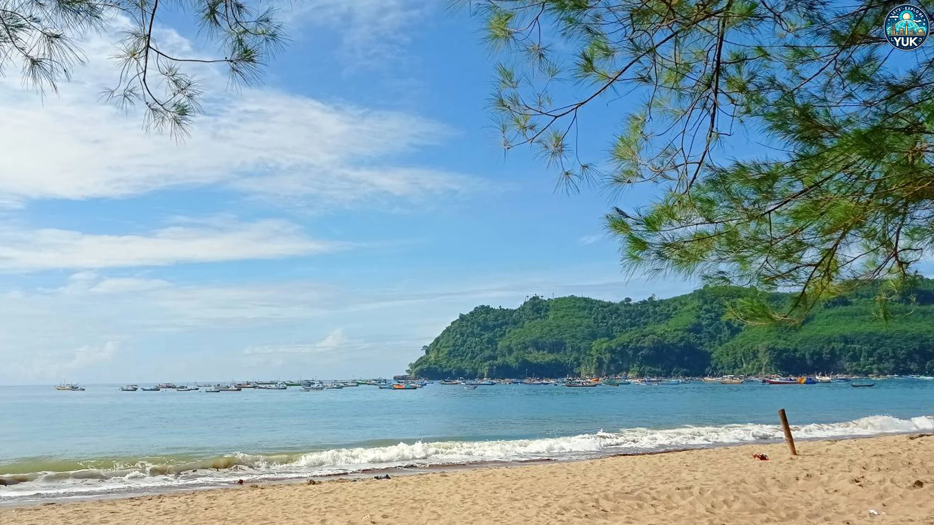 Pantai Sine Waktu Terbaik Menikmati Sunrise Dan Sunset