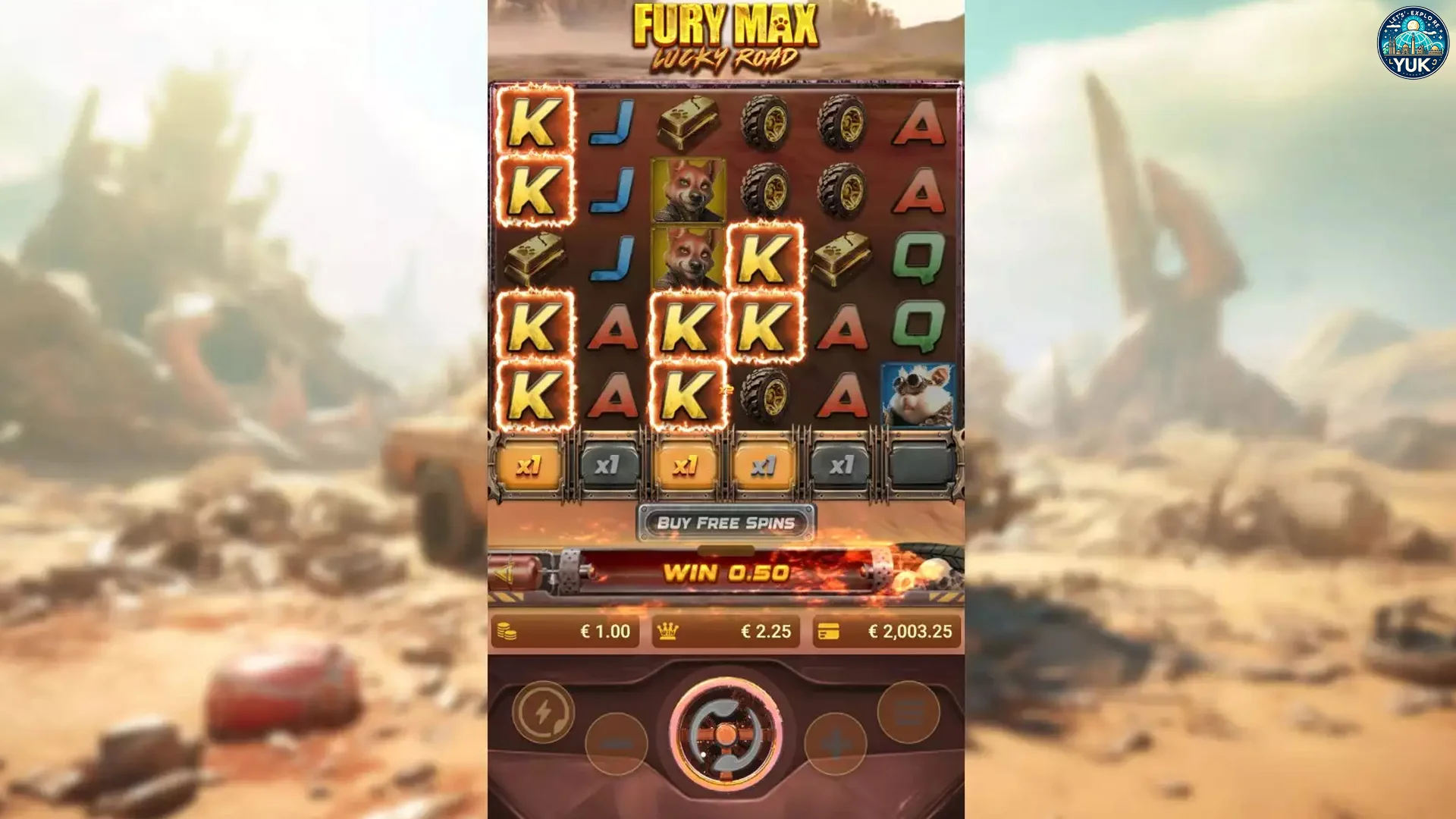 Fury Max Lucky Road Tunjukkan Spin Tantangan Penuh Aksi