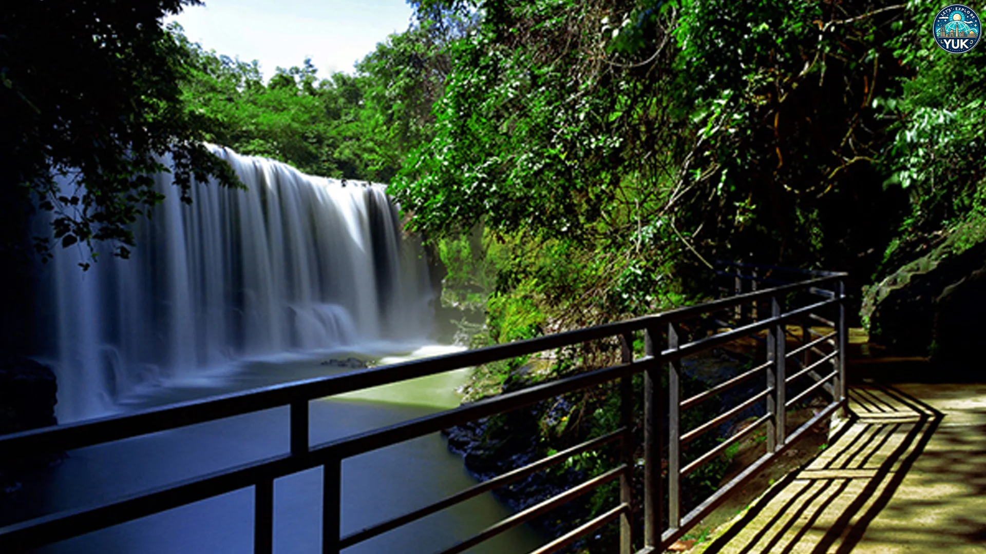 Debit Air Terjun Temam Paling Deras Di Akhir Tahun